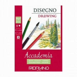 Fabriano - Fabriano Accademia Disegno Drawing Eskiz Blok Ciltli 14,8x21cm 200g 30 Yaprak 41201421