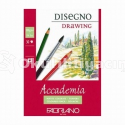 Fabriano Accademia Disegno Drawing Eskiz Blok Ciltli 21x29,7cm A4 200g 30 Yaprak 41202129