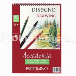 Fabriano Accademia Drawing Eskiz Blok Spiralli 14,8x21cm A5 200g 30 Yaprak 44201421