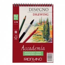 Fabriano - Fabriano Accademia Drawing Eskiz Blok Spiralli 29,7x42 cm A3 200g 30 Yaprak - 44202942