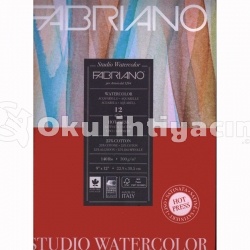 Fabriano Studio Watercolor Hot Press Sulu Boya Blok 22,9x30,5 cm 300 g 12 Yaprak 19123002