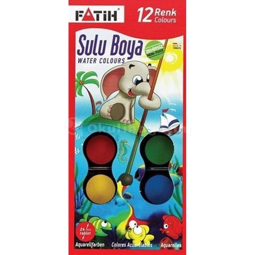 Fatih Sulu Boya 24mm 12 Renk S-12