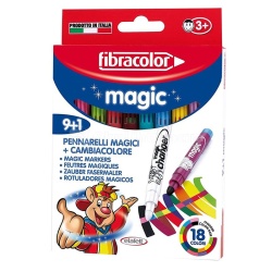 Fibracolor - Fibracolor Magic Pen 9+1