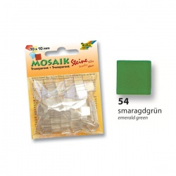 Folia - Folia Transparan Mozaik 10x10 mm 190 Adet Yeşil 57254