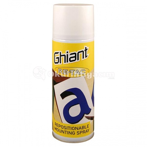 Ghiant Re-Tac Repositionable Mounting Spray 400 ml