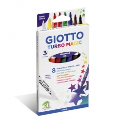 Giotto - Giotto Turbo Magic Keçeli Kalem 8 Renk 422700