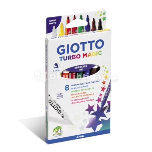 Giotto Turbo Magic Keçeli Kalem 8 Renk 422700