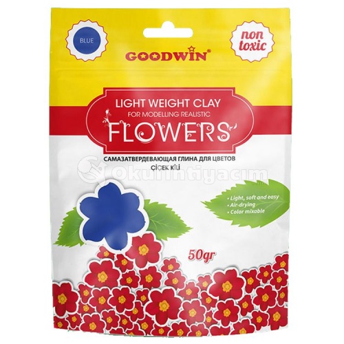 Goodwin Çiçek Kili Mavi 50 gr