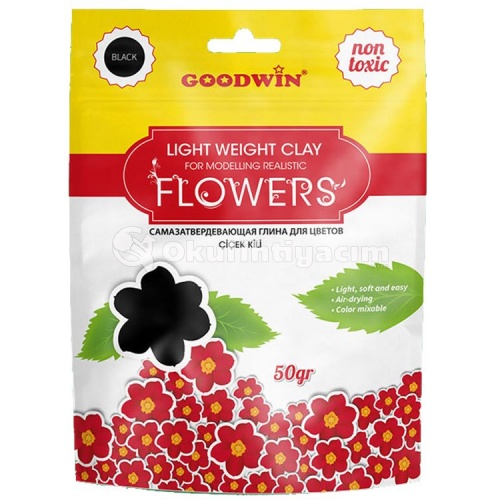 Goodwin Çiçek Kili Siyah 50 gr