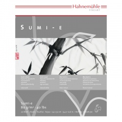 Hahnemühle - Hahnemühle Sumi-e Çizim Eskiz Blok 80 g 24 x 32cm 20 Sayfa 10628370