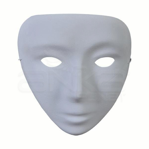 Kağıt Maske Yarım Alın Kod:607 24cmx18cm