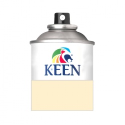 Keen - Keen Sprey Boya 400 ml 9001 Cream-Krem Beyazı