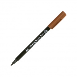 Sakura - Koi Coloring Brush Pen Fırça Uçlu Kalem Brown