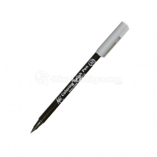Koi Coloring Brush Pen Fırça Uçlu Kalem Cool Gray