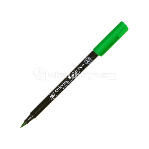 Koi Coloring Brush Pen Fırça Uçlu Kalem Emerald Green