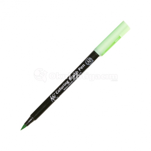 Koi Coloring Brush Pen Fırça Uçlu Kalem Ice Green