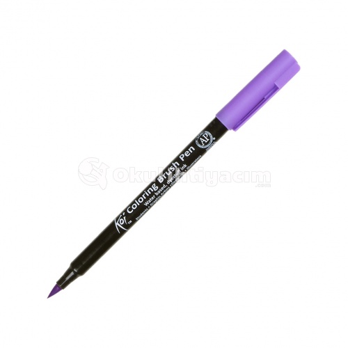 Koi Coloring Brush Pen Fırça Uçlu Kalem Lavender