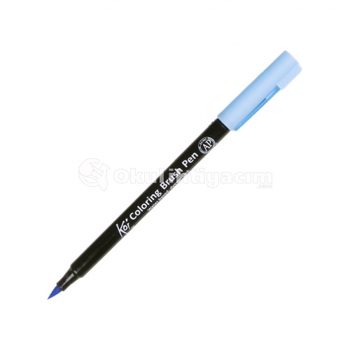 Koi Coloring Brush Pen Fırça Uçlu Kalem Light Sky Blue