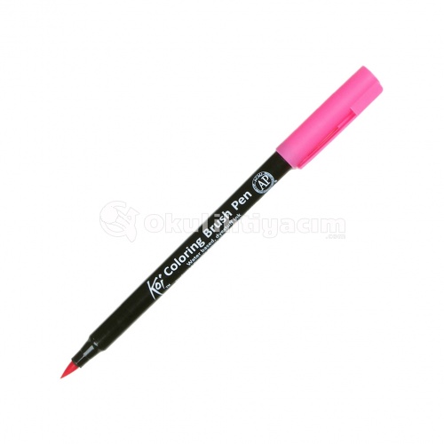 Koi Coloring Brush Pen Fırça Uçlu Kalem Magenta Pink