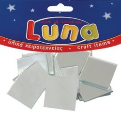 Luna - Luna Mozaik Ayna Kare 25x25 mm 14 Adet 601612