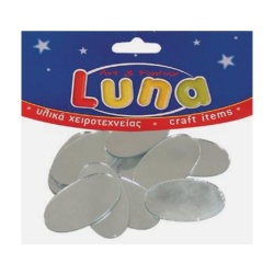 Luna - Luna Mozaik Ayna Oval 35x20 mm 11 Adet 601611