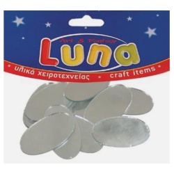 Luna - Luna Oval Aynalar 30 cm 11'li LNA0601611