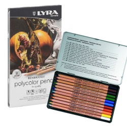 Lyra - Lyra Rembrandt Polycolor Kuru Boya Kalem Seti 12`li