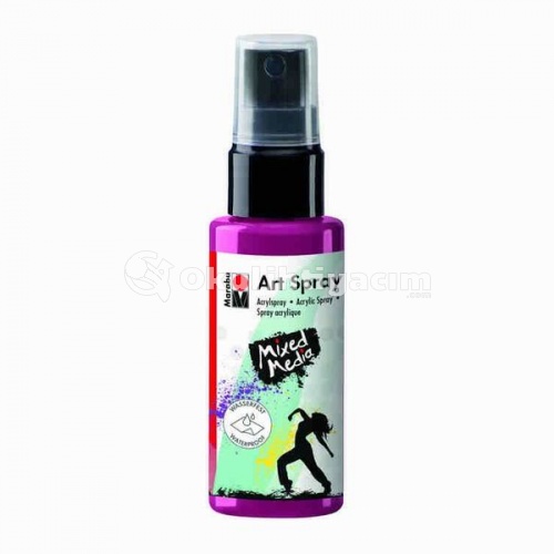 Marabu Art Spray Akrilik Sprey Boya 50 ml. 005 - Raspberry