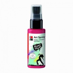 Marabu - Marabu Art Spray Akrilik Sprey Boya 50 ml. 031 - Cherry Red