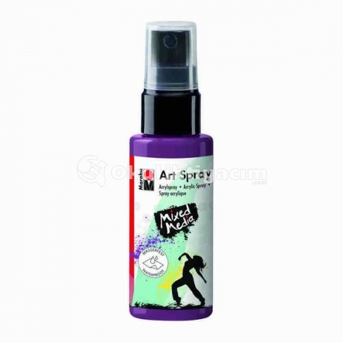 Marabu Art Spray Akrilik Sprey Boya 50 ml. 039 - Aubergine