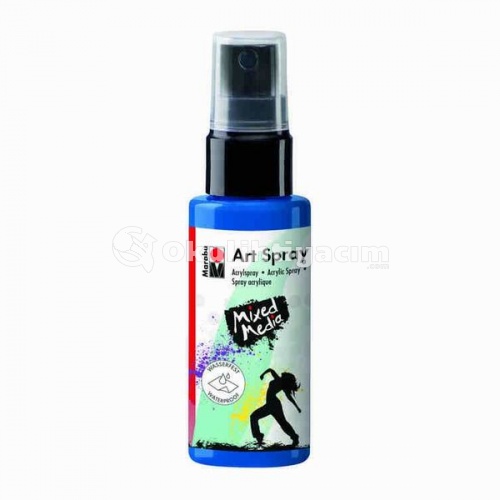 Marabu Art Spray Akrilik Sprey Boya 50 ml. 057 - Gentian