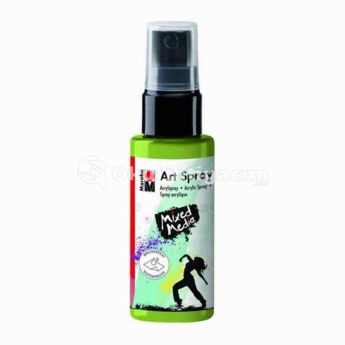 Marabu Art Spray Akrilik Sprey Boya 50 ml. 061 - Reseda