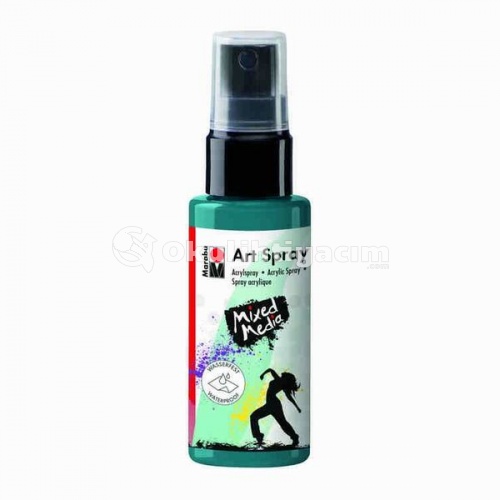 Marabu Art Spray Akrilik Sprey Boya 50 ml. 092 - Petrol