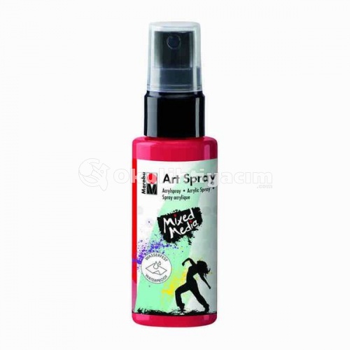 Marabu Art Spray Akrilik Sprey Boya 50 ml. 123 - Chilli