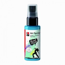 Marabu - Marabu Art Spray Akrilik Sprey Boya 50 ml. 141 - Sky Blue