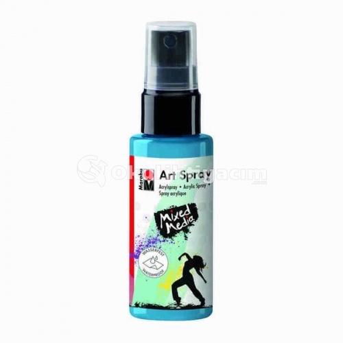 Marabu Art Spray Akrilik Sprey Boya 50 ml. 141 - Sky Blue