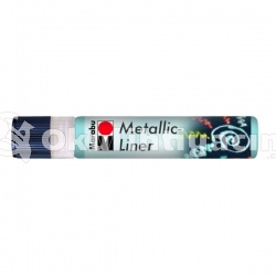 Marabu Boncuk Boyası 25ml No:790 Metalik Açık Mavi