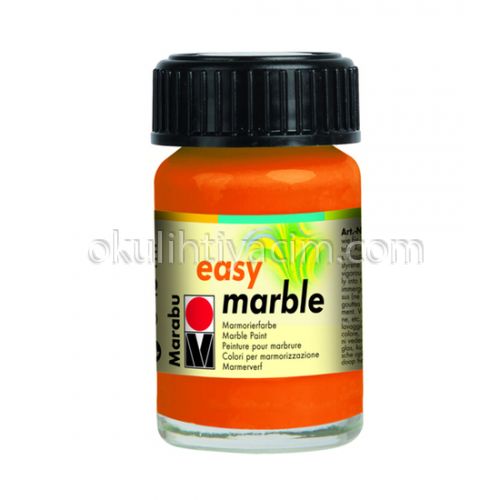 Marabu Easy Marble Ebru Boyası 013 Orange
