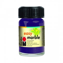 Marabu - Marabu Easy Marble Ebru Boyası 039 Aubergine
