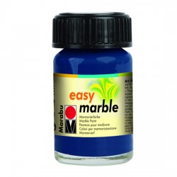 Marabu - Marabu Easy Marble Ebru Boyası 055 Dark Ultramarine