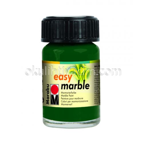 Marabu Easy Marble Ebru Boyası 067 Rich Green