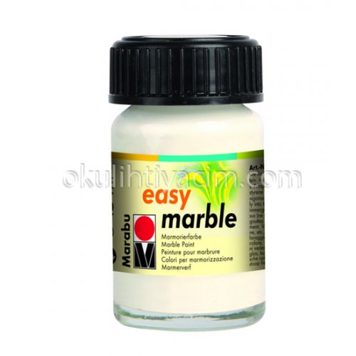 Marabu Easy Marble Ebru Boyası 070 White