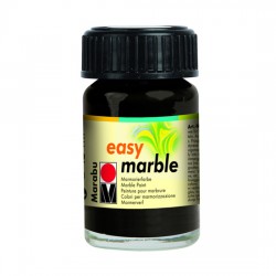 Marabu - Marabu Easy Marble Ebru Boyası 073 Black