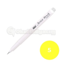 Marvy - Marvy Artist Brush Fırça Uçlu Kalem 1100-5 Yellow