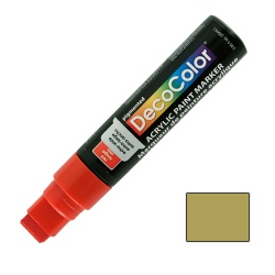 Marvy - Marvy Decocolor Acrylic Jumbo Paint Marker 15 mm Gold