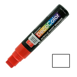 Marvy - Marvy Decocolor Acrylic Jumbo Paint Marker 15 mm White