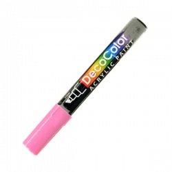 Marvy - Marvy DecoColor Akrilik Paint Marker - Bubble Gum Pink