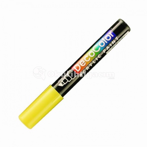 Marvy DecoColor Akrilik Paint Marker – Yellow