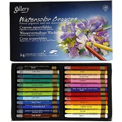 Mungyo - Mungyo Gallery Watercolor Crayons Aquarell Pastel Seti 24`lü