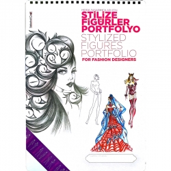 Anka Art - Nebahat Çağıl Moda Tasarımcıları için Stilize Figürler Portofolyo Çizim Blo A-4k